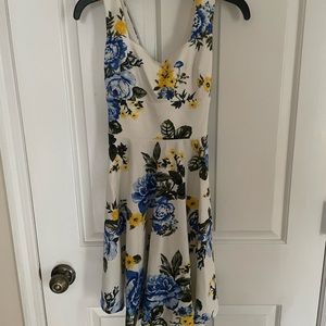 Spring floral dress